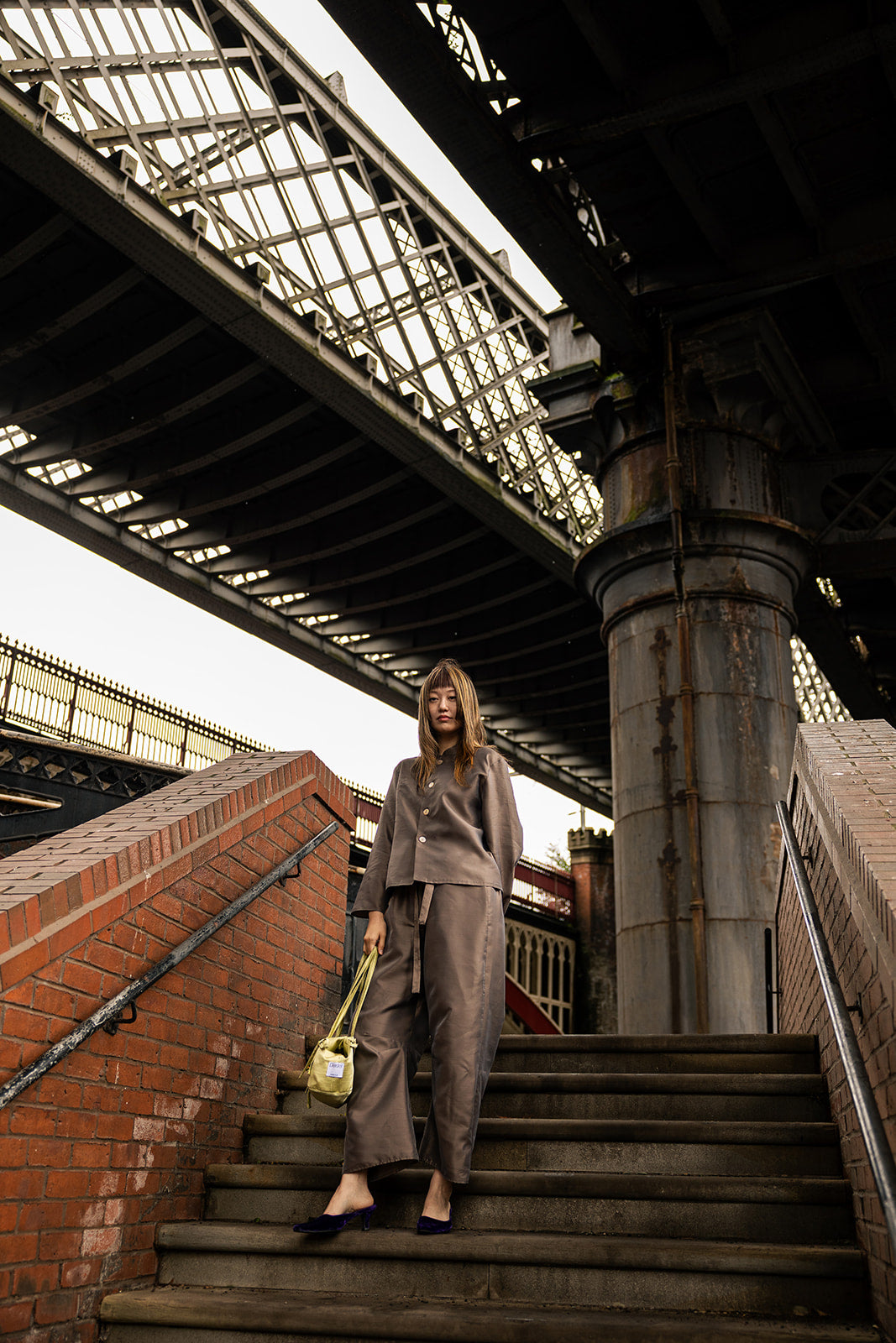 Mavis Drawstring Taffeta Trousers